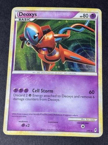 Deoxys 2/95 Call of Legends Holo Rare