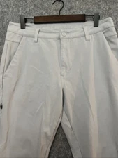 BYLT Premium Elite Jogger Mens 34 Gray Stretch Pockets Activewear Golf