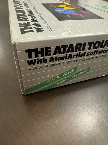 Atari Touch Tablet CX77 400 800 XL XEGS - Complete In Box - CIB - Tested / Works - Picture 12 of 13