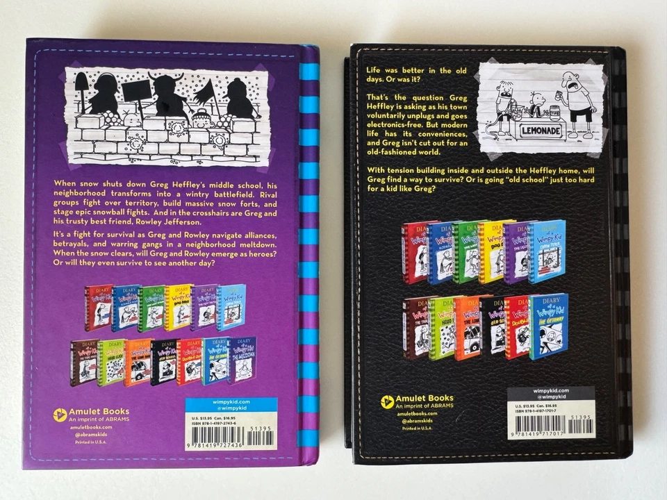 Four Books Diary of a Wimpy Kid The Getaway, Old School, Meltdown & Ugly Truth - Image 3 of 4