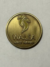 Wailea Golf Club 1" Coin Style Golf Marker - Maui, Hawaii - A Beauty 