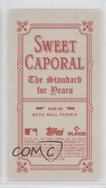 2021 Topps 206 Series 6 Sweet Caporal Back Reggie Jackson #40 HOF - Image 2 of 3