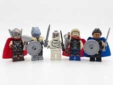Lego Super Hero Minifigures from Thor Love and Thunder 76208 Set Marvel