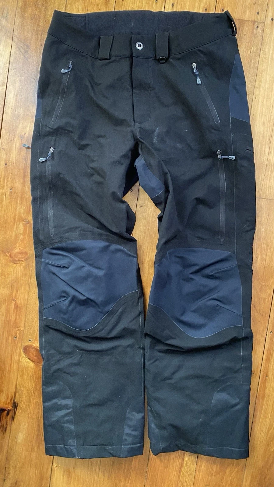 Women’s Patagonia Ski Snowboard Snow Pants, Black Size 10
