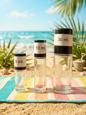 Women 10 ml Perfume Oils, Roll on Bottles, Alcohol Free, Free Shipping