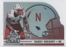 2015 Panini Prizm Collegiate Draft Picks Helmet Die-Cut Randy Gregory #35 g6w