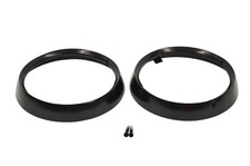 Kentrol 50537 Black Headlight Bezels Pair for 72-86 Jeep CJ