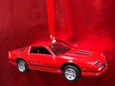 1989 89 Chevrolet Camaro Iroc Z28 Muscle Car Red Christmas Ornament