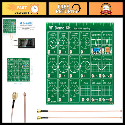 RF Filter Attenuator Demo Kit for NanoVNA-H/F | Vector Network Analyzer Accessor