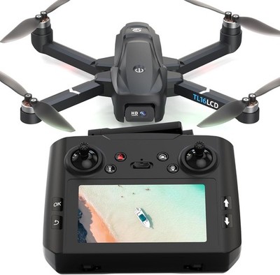 Drones with Camera for Adults 4K GPS LCD Screen Controller