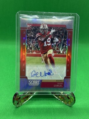 2019 Panini Chronicles RedZone Auto RC Deebo Samuel 19/20 Jersey Number Match