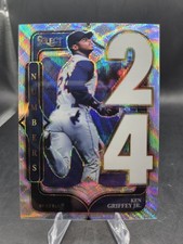 2025 Select Baseball Ken Griffey Jr. Silver Prizm Numbers Insert /199
