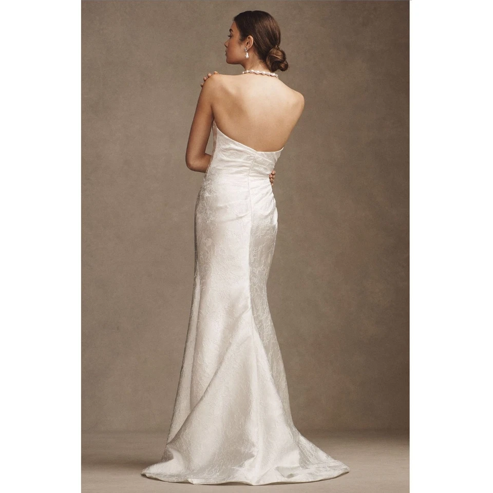 Vestido de novia Wtoo by Watters Callahan Jacquard Sweetheart nuevo con etiquetas talla 8 Foto 2 de 4