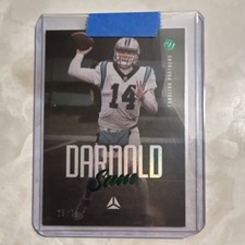 2021 Panini Luminance Sam Darnold #13 Green /75 Panthers NFL Football
