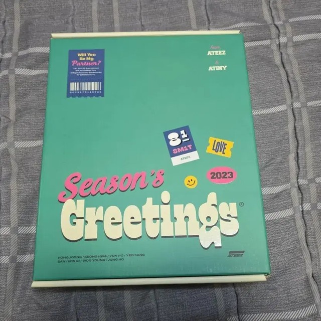 ATEEZ 2023 Season's Greeting Full Set - Includes Desk Calendar