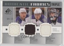 2011-12 SP Game Used Edition 4/25 Drew Doughty Anze Kopitar Jonathan Quick 4p5