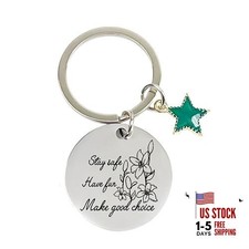 New Driver Keychain Gift Girls 16th 17th 18th Birthday Presents for Daughter