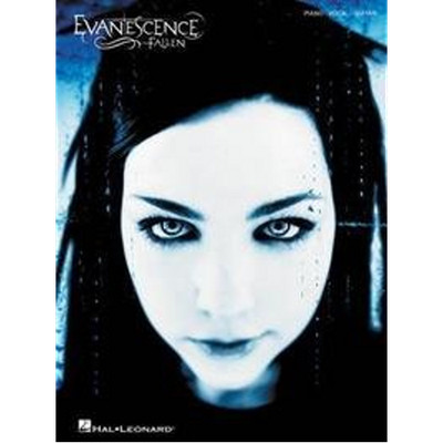 Evanescence Fallen Piano Vocal Guitar Book