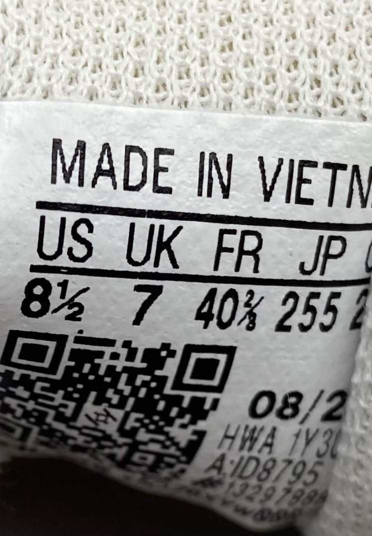 Shoes Adidas VI Court Id 8795 Women's 8 1/2 White & Gray New Without Box thumbnail 9