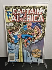 Captain America #292 April 1984 Marvel Comics Group "Beware the Black Crow"