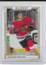 2023-24 Upper Deck Connor Bedard O-Pee-Chee Glossy Gold Rookie Blackhawks