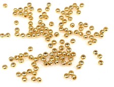 100 Beads 14Kt Gold Filled round Beads 3mm -Jewelry Findings