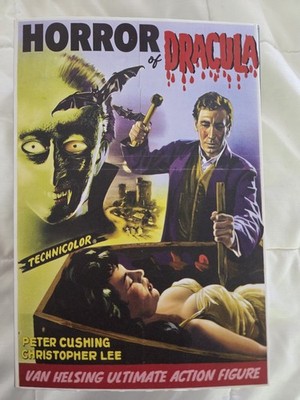 NECA Ultimate Van Helsing Horror of Dracula Peter Cushing Hammer Films NEW