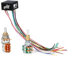 Aguilar OBP-3SKPP 3-Band Stacked Boost/Cut On Board Bass Preamp with Push Pull