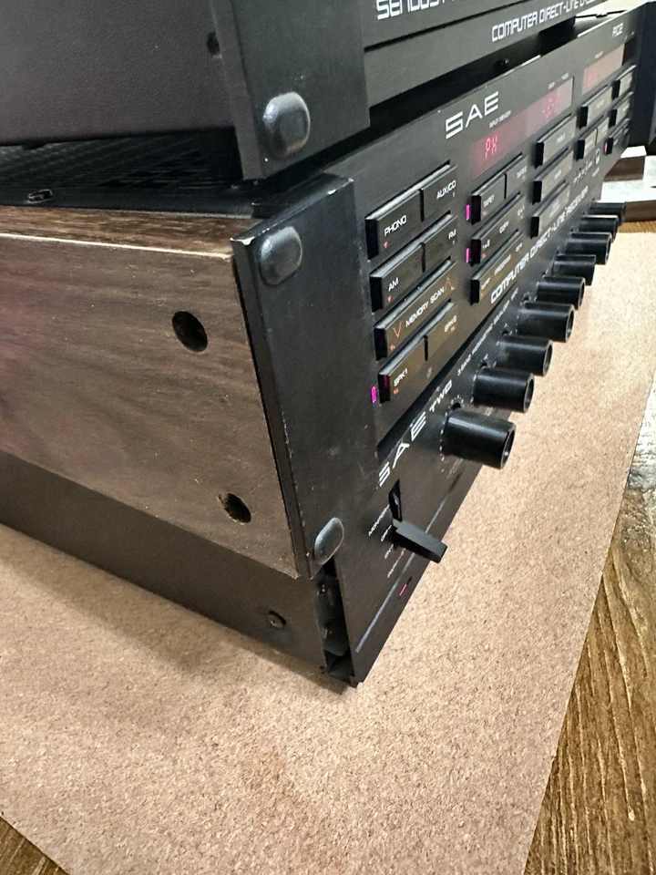 Sistema de rack SAE (Scientific Audio Electronics) diseño clásico años 80 Foto 3 de 4