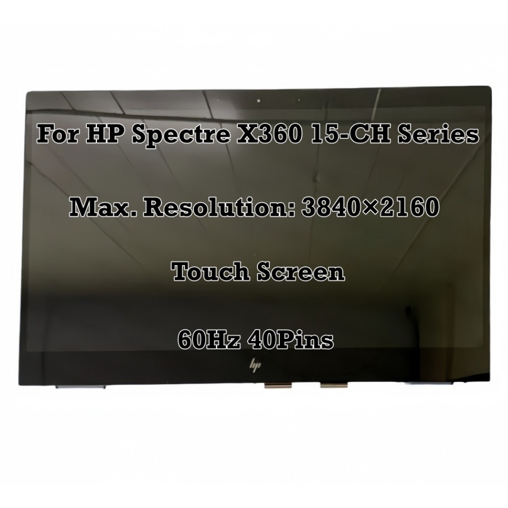 15.6"" For HP Spectre X360 15-CH001NC UHD LCD Screen Touch Display Complete Panel