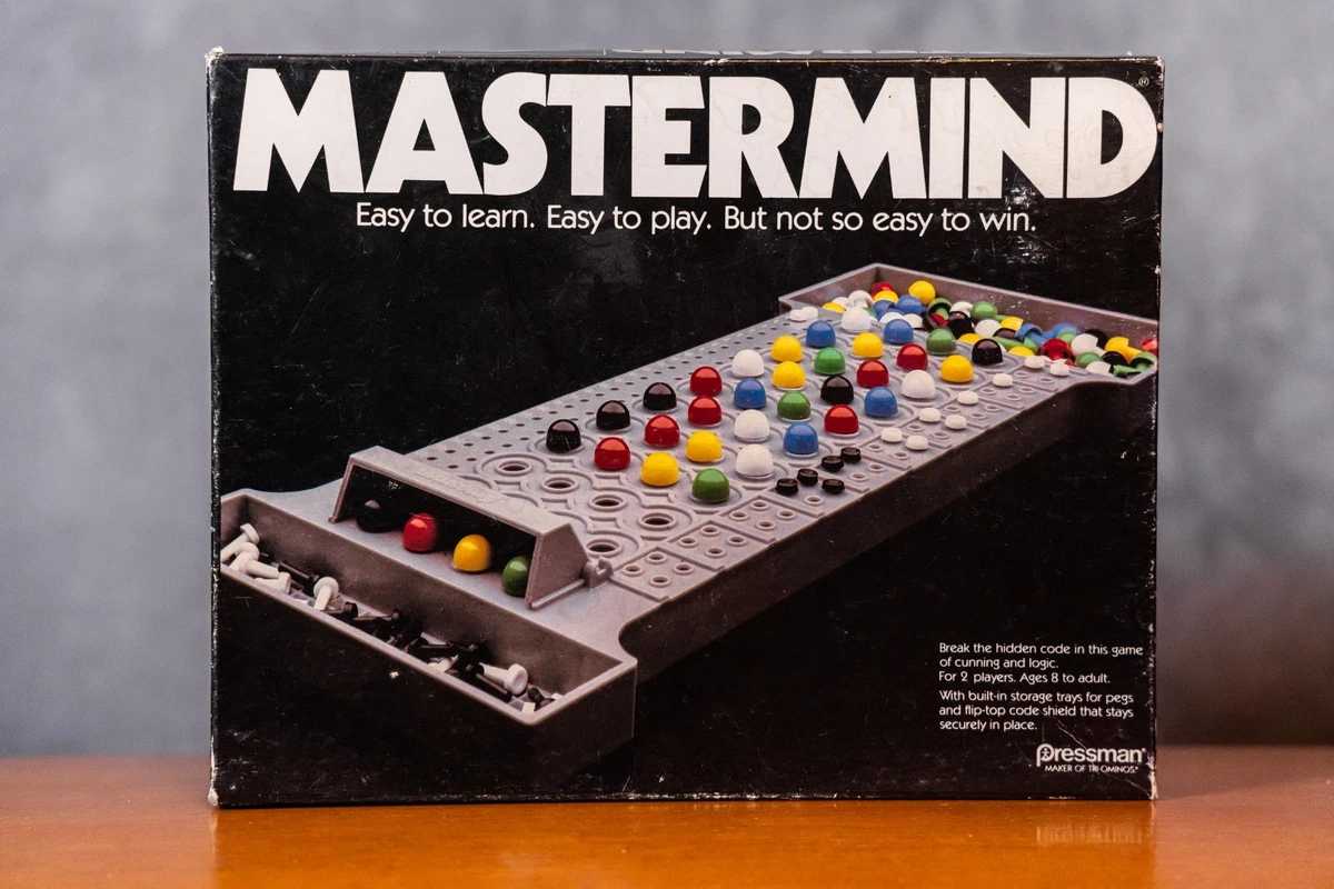 Pressman Mastermind Vintage Manufacture Board & Traditional Games