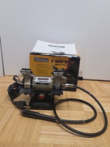 Master Quality Power 3" Buffer Grinder Bench Tool W/ 41" Flex Shaft PT20003