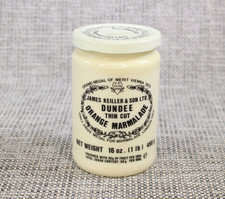 Dundee Thin Cut Orange Marmalade Jar James Keiller & Sons 1 lb Jar with Lid #2
