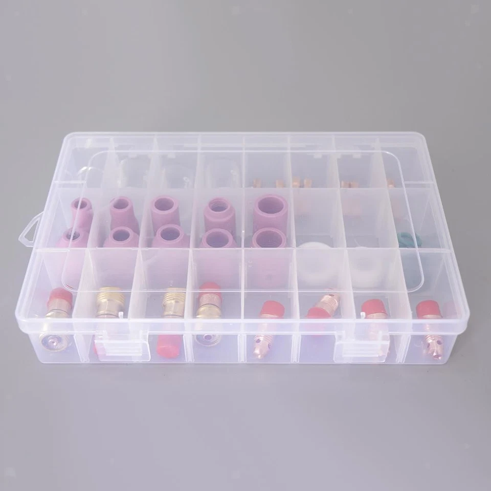 40 Piece Stubby Gas Lens Collet Nozzle Consumables Kit - Bild 3 von 4