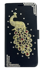 Peacock Bling Wallet Phone Case For Samsung Galaxy A14 5G Case