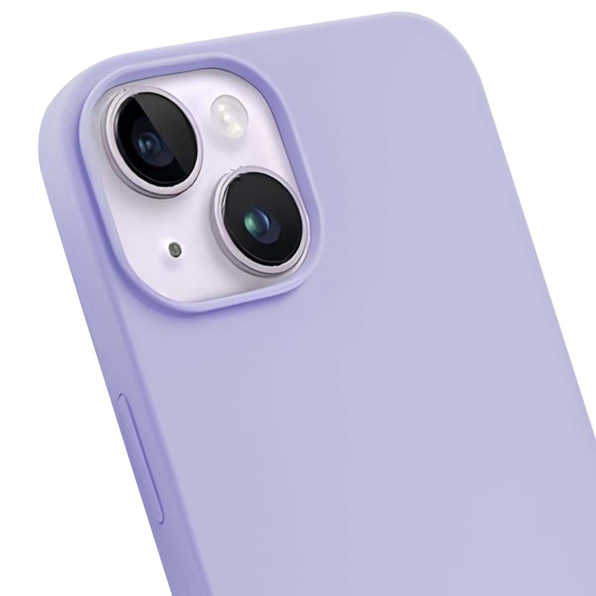Coque rigide premium iPhone 14 Plus violette magnétique Crong - 2