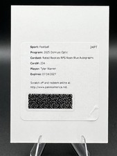 2025 Donruss Optic Football Set Review and Checklist 35