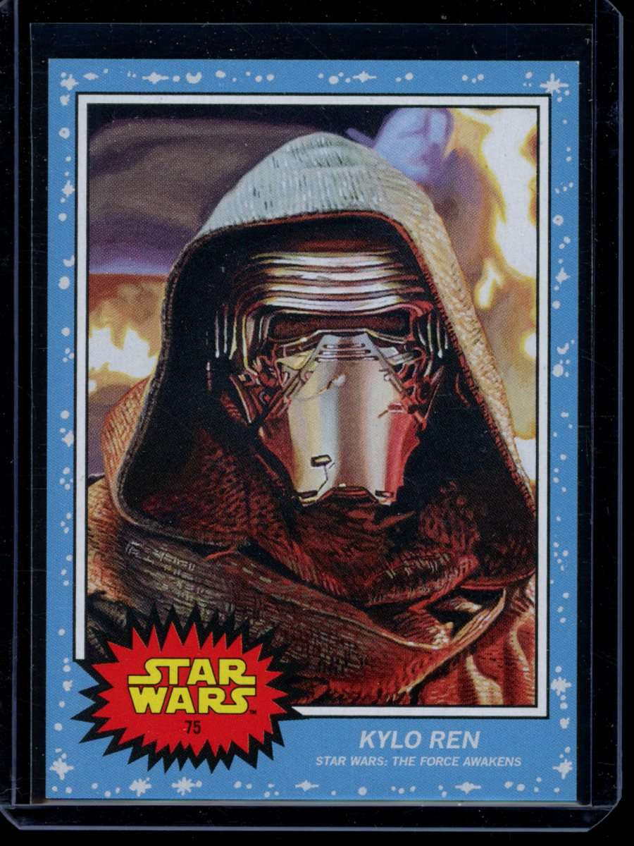 2020 Topps Star Wars Living Set #75 Kylo Ren Base Card