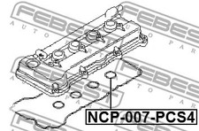 FEBEST 2014 Nissan Rogue Seal Ring Spark Plug Tube Kit NCP-007-PCS4