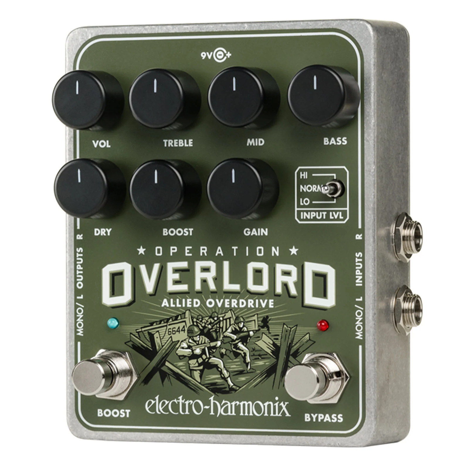 Педаль овердрайва Electro-Harmonix Operation Overlord Stereo 27590₽