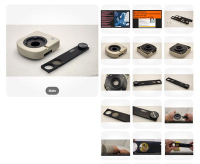 Nikon C-IMA and D-AA Slider microscope parts for Eclipse 80i 34846