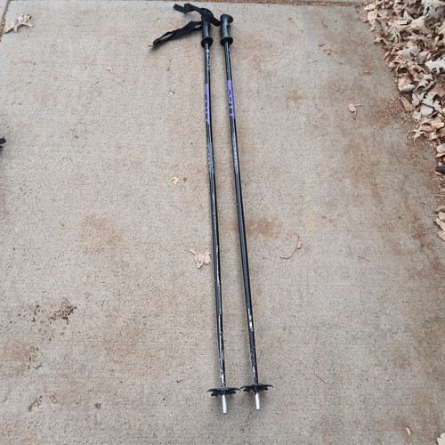 Scott Ski Poles Mountain 2 Classic 53” Aluminum Alloy Black Skiing