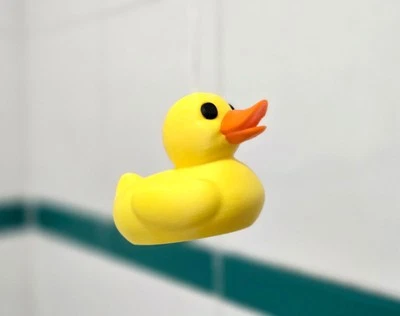 Rubber Duck Inspired Bathroom Light Pull
