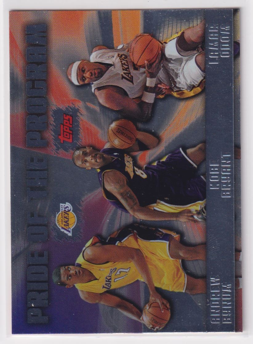 2006-07 Topps #PP9 Kobe Bryant / Lamar Odom / Andrew Bynum Pride of the Program