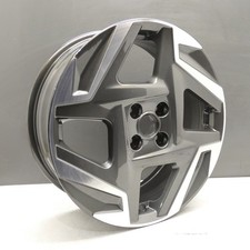 HYUNDAI BAYON 17" ALLOY WHEEL RIM 6.5J GREY DIAMOND CUT OEM 52910Q0430 X1