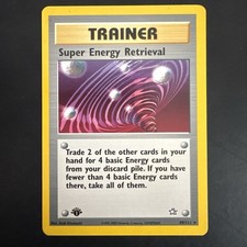 Super Energy Retrieval [1st Edition] #89 Prices | Pokemon Neo