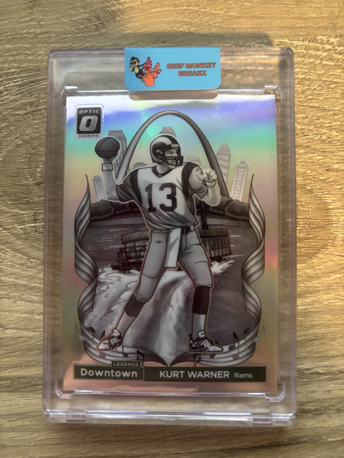 2024 Panini Donruss Optic - Downtown Legends Kurt Warner #2 RAMS