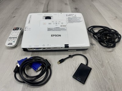 Epson EB-1761W WXGA-3LCD-Projektor 2600 Lumen / Präsentation / nur 74h (*622)