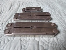 Leatherman Tool Lot of 3 Super Tool Micra Pre Owned