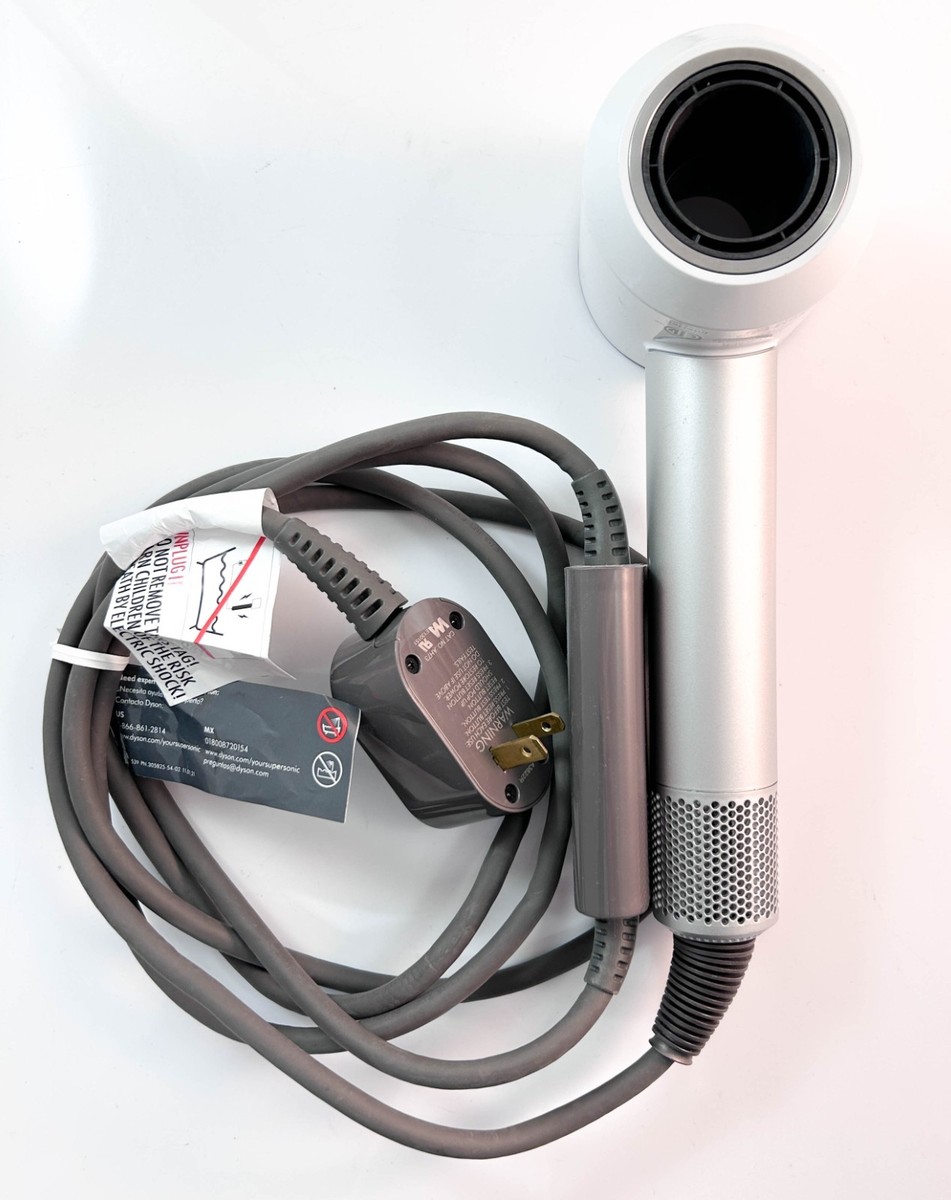 Dyson Supersonic Origin Hair Dryer HD11 w. 5 Attaches - Nickel